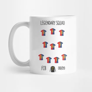 FC Barcelona squad 08/09 Mug